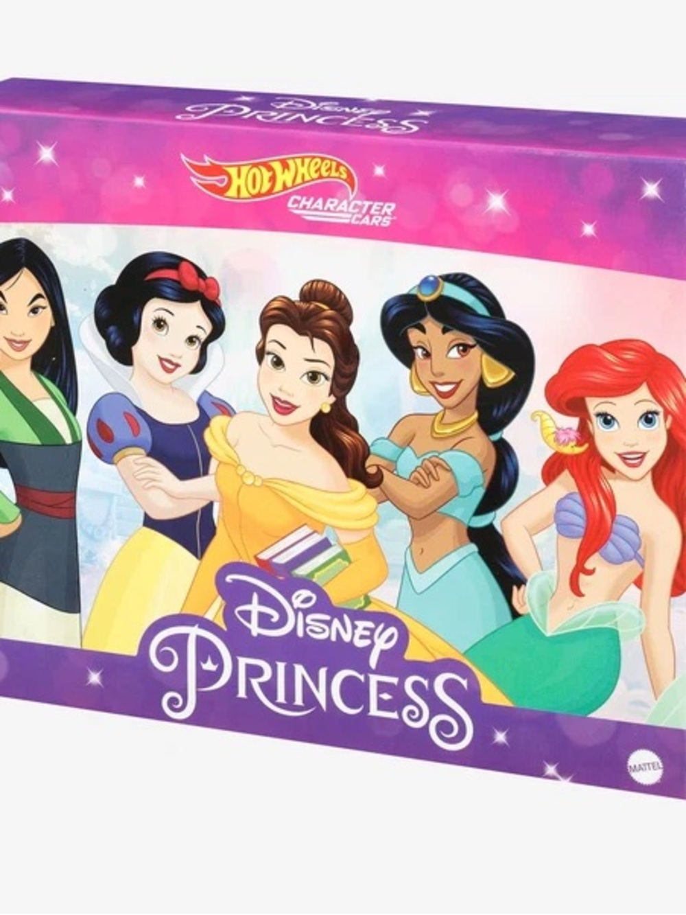 Hot Wheels Disney Princess Character Cars Pack - Pink